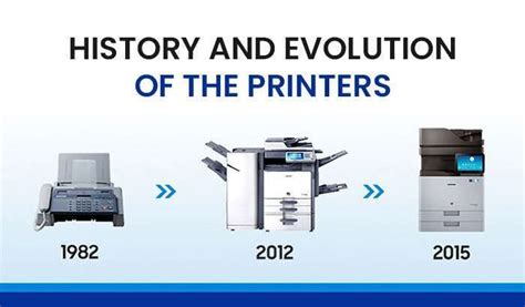 The Evolution of Printers: A Brief History and Innovations.